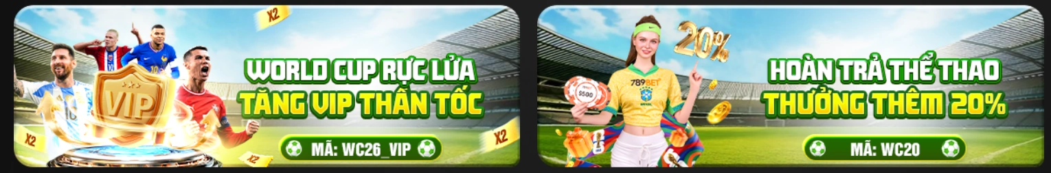 Chương trình khuyến mãi và tiền thưởng tại 789BET